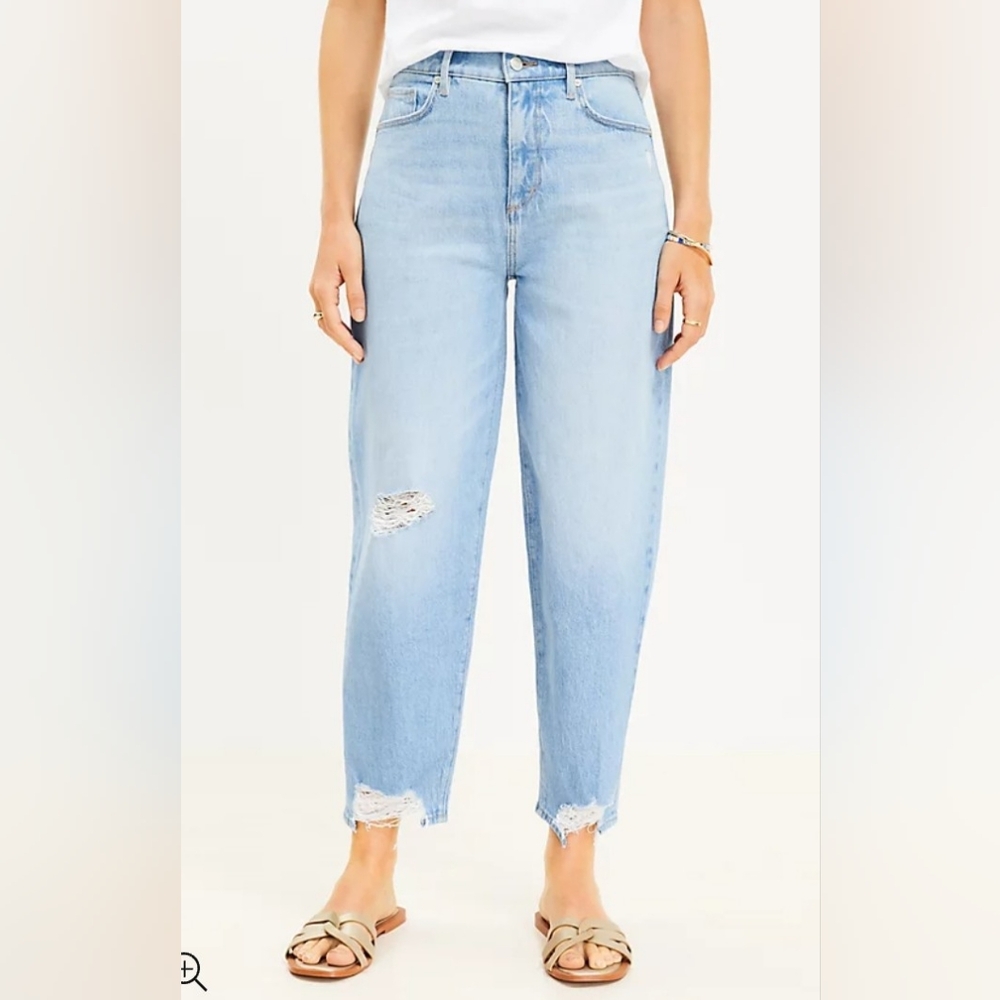 Loft Barrel Style Jeans